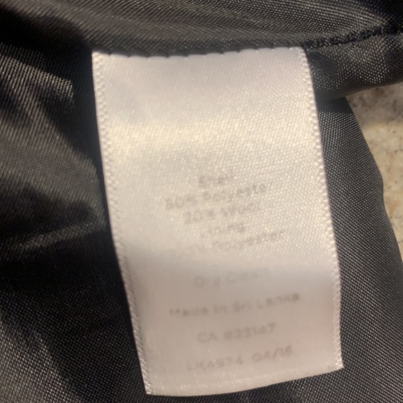 Talbots Houndstooth Wool Blend Lined Short Pencil Skirt Size 14 P - Picture 5 of 11